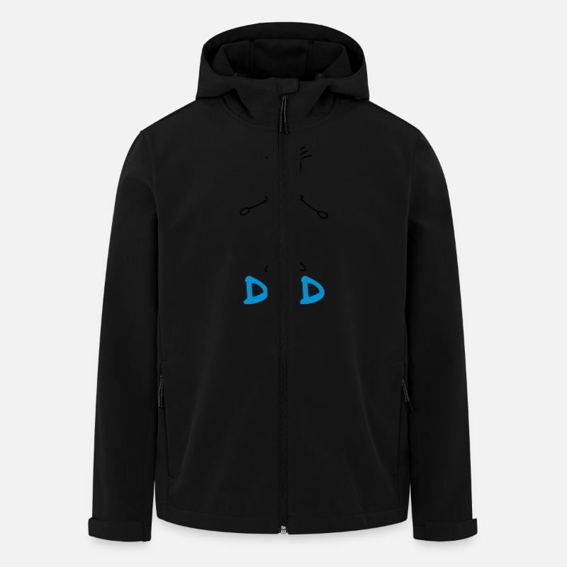 Dad - Recycelte Männer Softshell-Jacke von Stanley/Stella - Schwarz