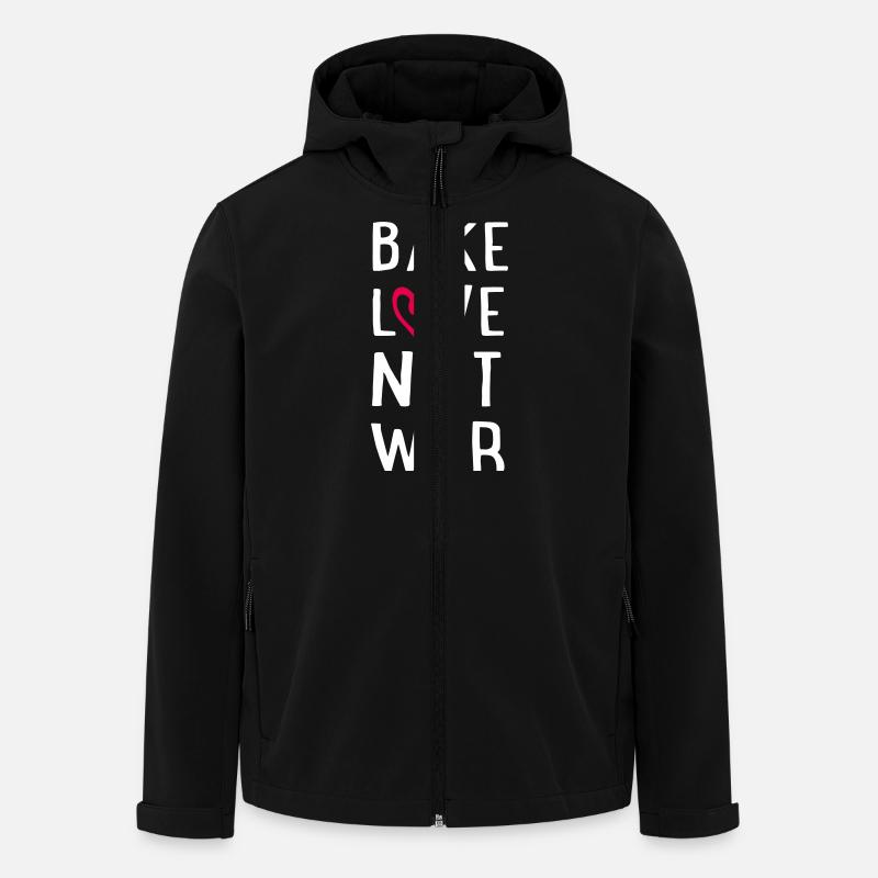 backen - Recycelte Männer Softshell-Jacke von Stanley/Stella - Schwarz