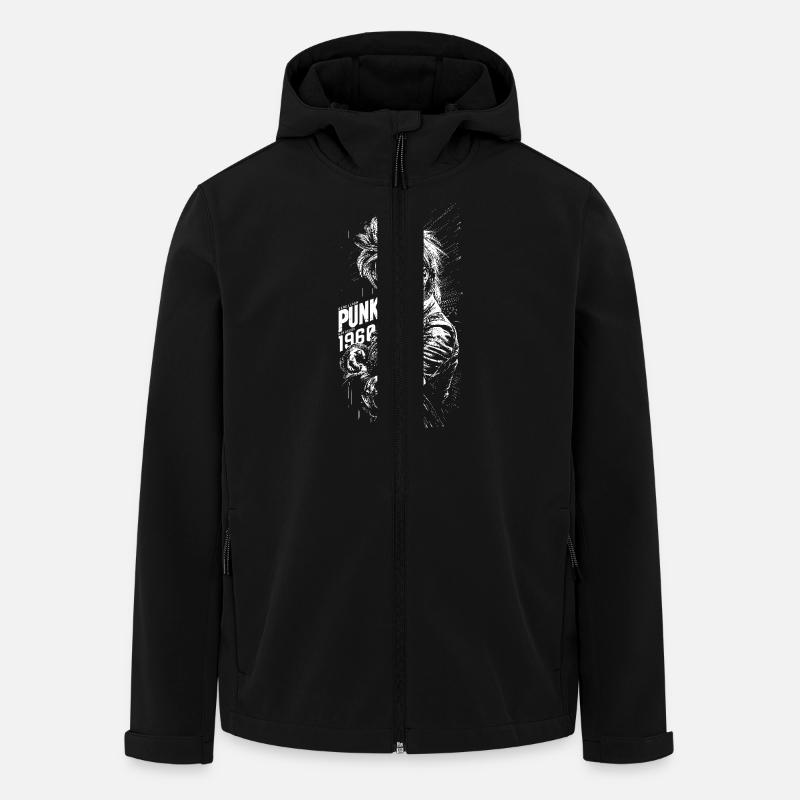 Punk 1969s - Men’s Recycled Softshell Jacket by Stanley/Stella - black