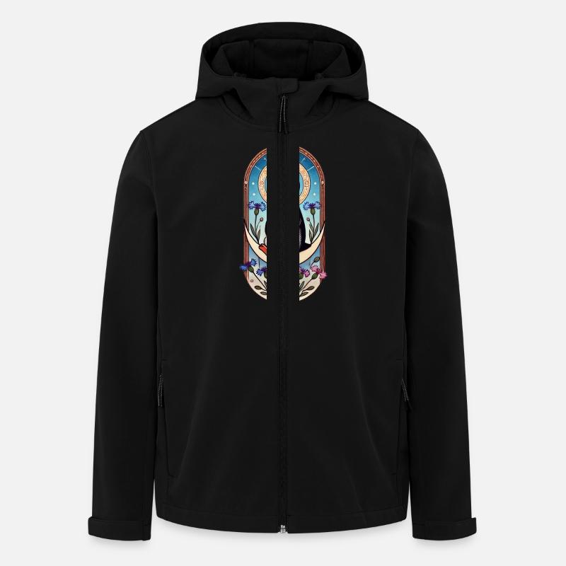 rt6uhjdsrujh - Men’s Recycled Softshell Jacket by Stanley/Stella - black