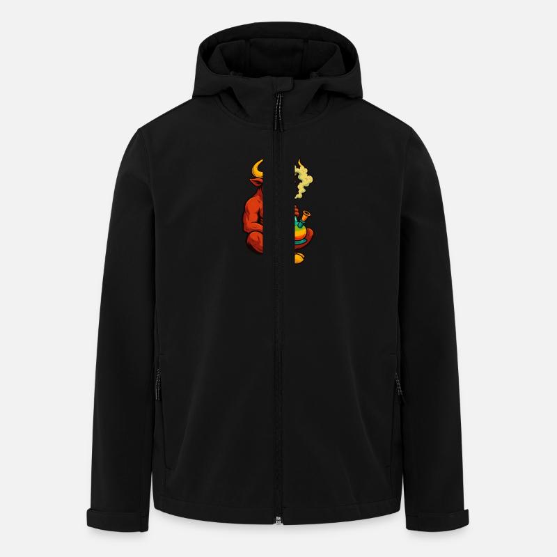 Toro Loco - Men’s Recycled Softshell Jacket by Stanley/Stella - black