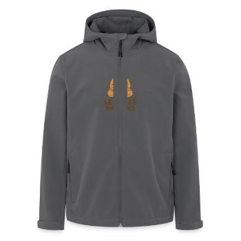 Hotei Buddha - Chemise Let That Shit Go - Veste softshell homme en polyester recyclé Stanley/Stella - noir - Devant - AI Model Male 185 light (185cm)