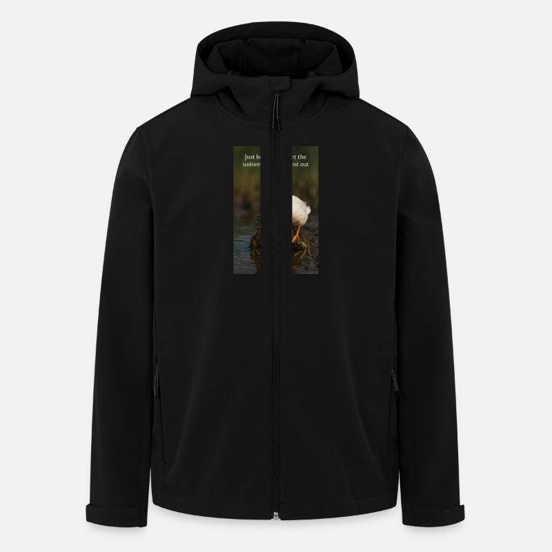 Just hold on - Men’s Recycled Softshell Jacket by Stanley/Stella - black