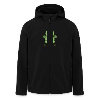 Bébé Cthulhu - Veste softshell homme en polyester recyclé Stanley/Stella - noir - Devant - AI Model Male 185 light (185cm)