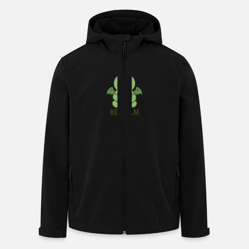 Baby Cthulhu - Men’s Recycled Softshell Jacket by Stanley/Stella - black