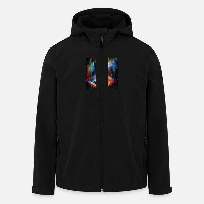 Schlüssel - Recycelte Männer Softshell-Jacke von Stanley/Stella - Schwarz