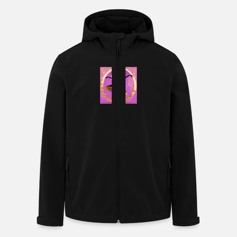 Idealerweise - Recycelte Männer Softshell-Jacke von Stanley/Stella - Schwarz