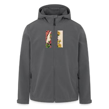 Knight Rose - Recycelte Männer Softshell-Jacke von Stanley/Stella - Schwarz - Vorne - AI Model Male 185 light (185cm)