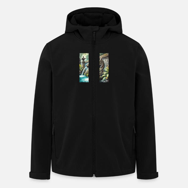 BALIRAMA - Veste softshell homme en polyester recyclé Stanley/Stella - noir