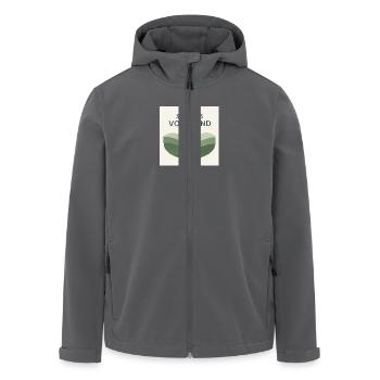 Schönes Vogtland – Naturverbundenes T-Shirt Design - Recycelte Männer Softshell-Jacke von Stanley/Stella - Schwarz - Vorne - AI Model Male 185 light (185cm)