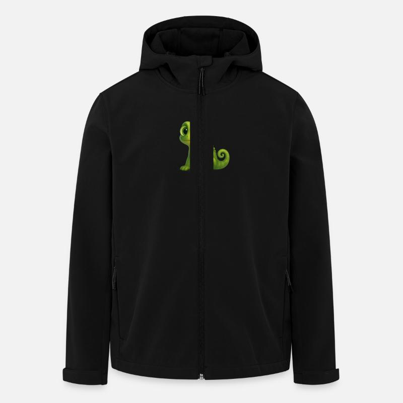 Chameleon – colourful and enchanting - Men’s Recycled Softshell Jacket by Stanley/Stella - black