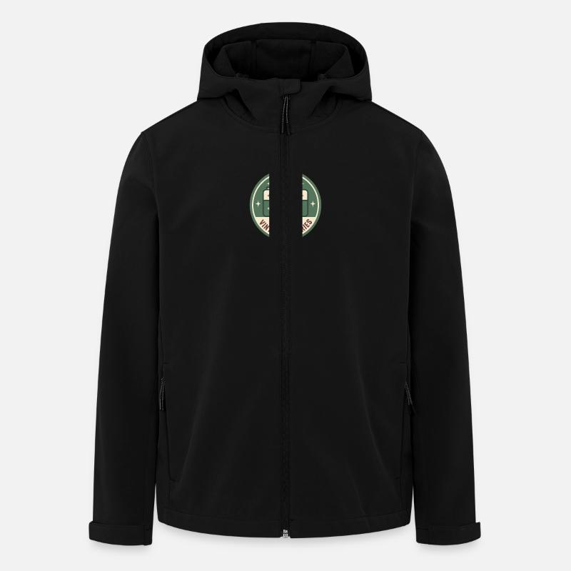 Filmkamera - Recycelte Männer Softshell-Jacke von Stanley/Stella - Schwarz