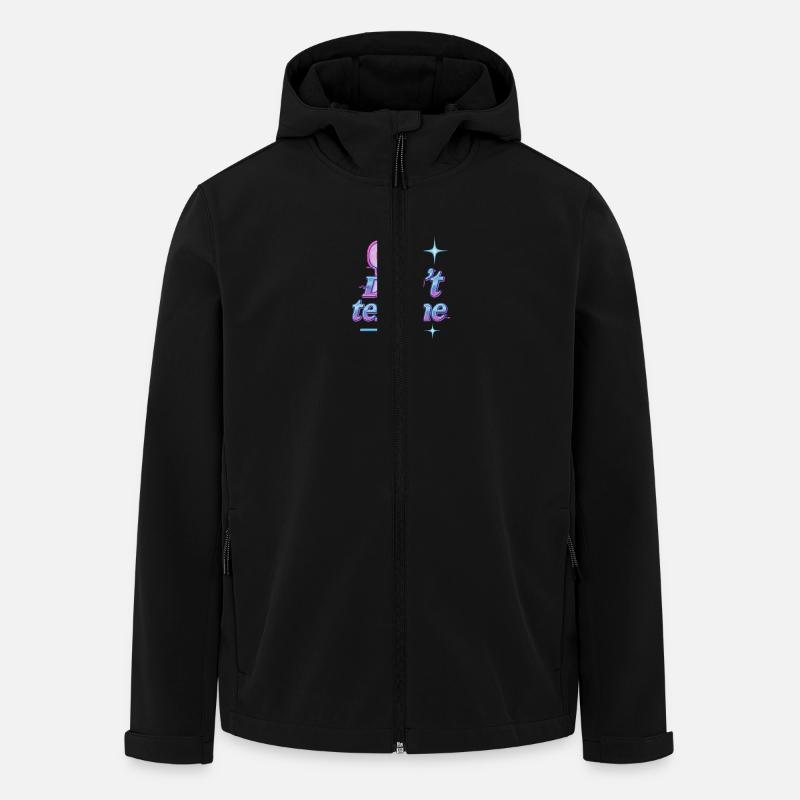 Dont Text me - Men’s Recycled Softshell Jacket by Stanley/Stella - black