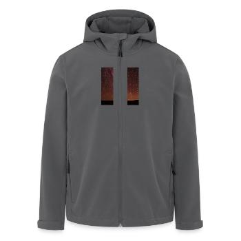 Image de comparaison ciel étoilé - Veste softshell homme en polyester recyclé Stanley/Stella - noir - Devant - AI Model Male 185 light (185cm)