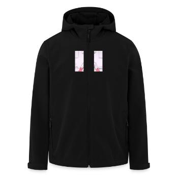 IMG 1343 - Recycelte Männer Softshell-Jacke von Stanley/Stella - Schwarz - Vorne - AI Model Male 185 light (185cm)