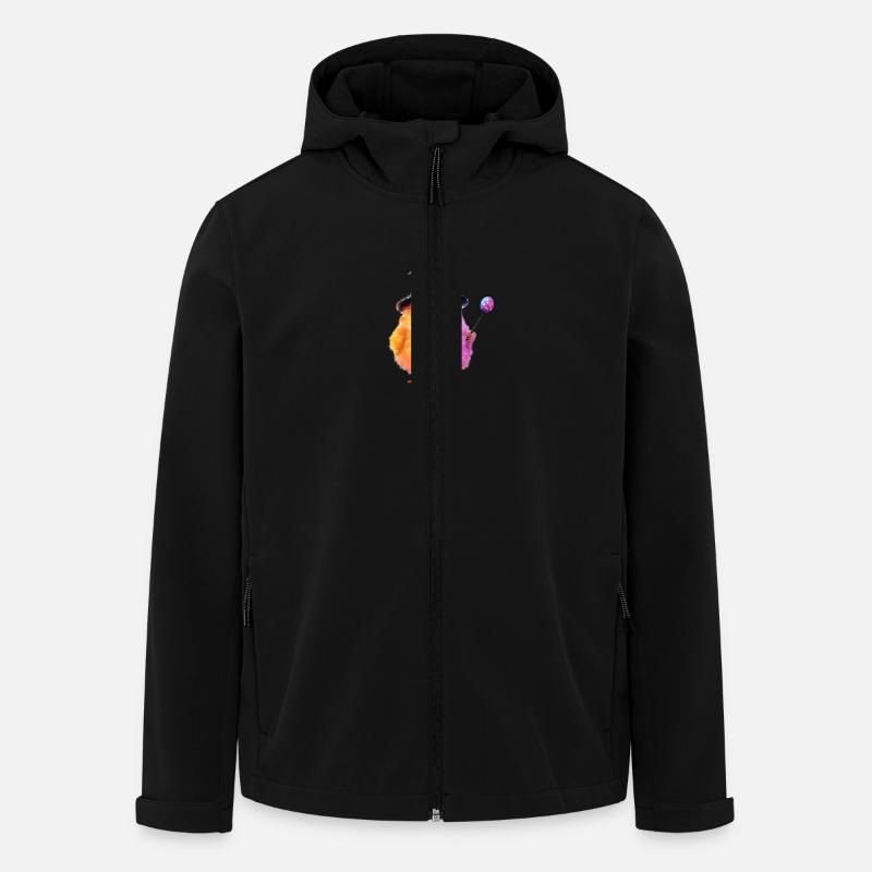 Magisches Küken - Recycelte Männer Softshell-Jacke von Stanley/Stella - Schwarz