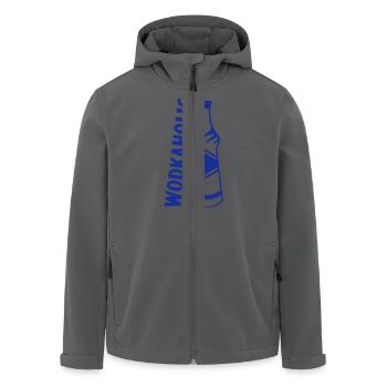 Wodkaholic - 1 - Recycelte Männer Softshell-Jacke von Stanley/Stella - Schwarz - Vorne - AI Model Male 185 light (185cm)