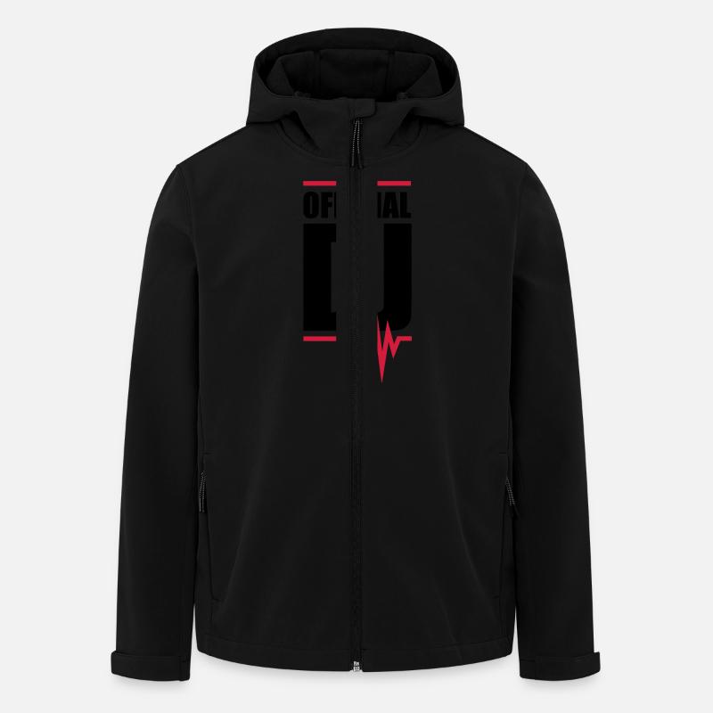 dj___f2 - Recycelte Männer Softshell-Jacke von Stanley/Stella - Schwarz
