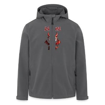Drache - chinesisches Sternzeichen - Astrologie - Recycelte Männer Softshell-Jacke von Stanley/Stella - Schwarz - Vorne - AI Model Male 185 light (185cm)