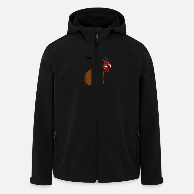 Himbär - Recycelte Männer Softshell-Jacke von Stanley/Stella - Schwarz