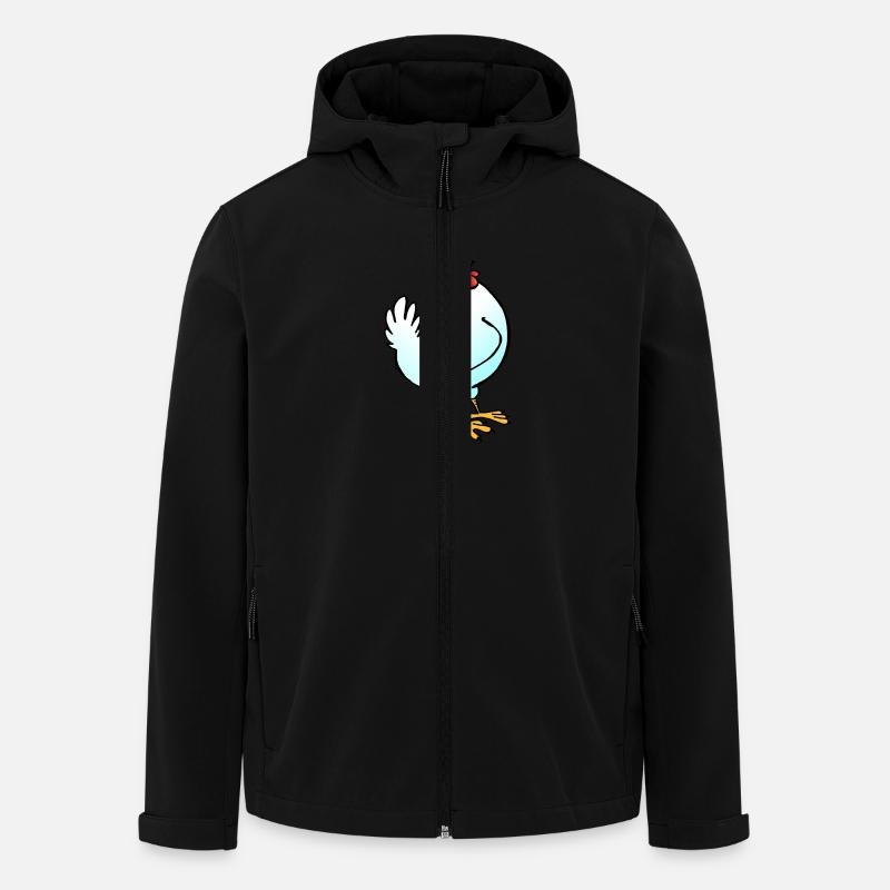 Hen - Men’s Recycled Softshell Jacket by Stanley/Stella - black