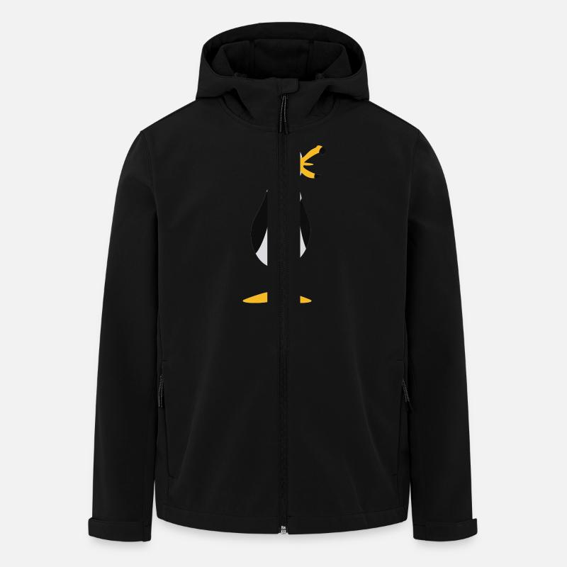 Seagull / Seagull (3c) - Men’s Recycled Softshell Jacket by Stanley/Stella - black