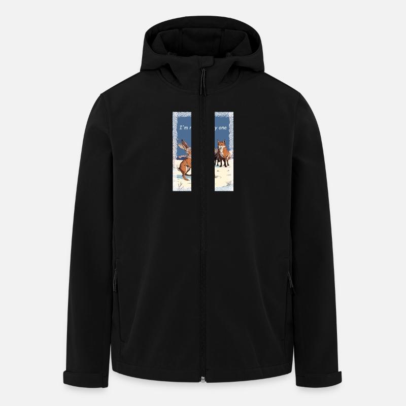 L’épreuve du destin - Veste softshell homme en polyester recyclé Stanley/Stella - noir