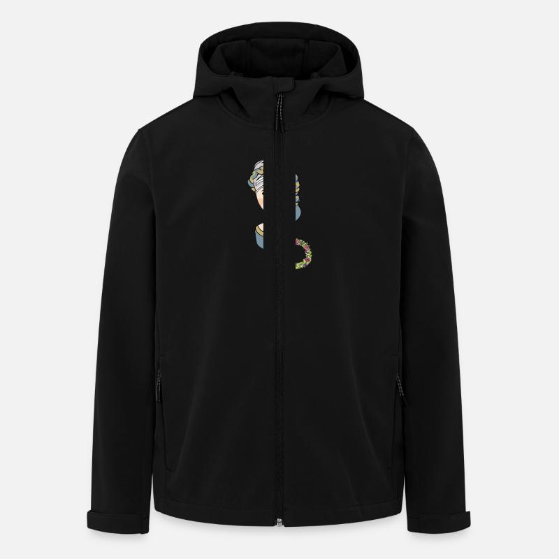 Mittelalter Magd - Recycelte Männer Softshell-Jacke von Stanley/Stella - Schwarz