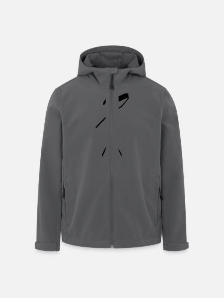 saufen - Men’s Recycled Softshell Jacket by Stanley/Stella - black