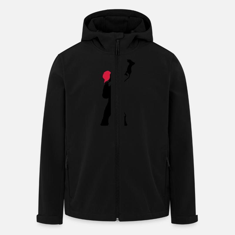 graffitis pulvérisateur - Veste softshell homme en polyester recyclé Stanley/Stella - noir
