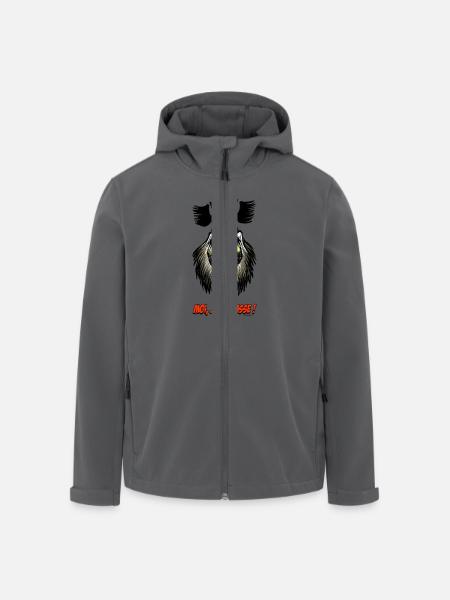 Boar, Moi Je Le Chasse! - Men’s Recycled Softshell Jacket by Stanley/Stella - black
