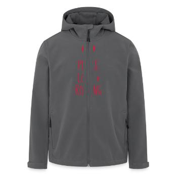 Bowling - Bowler Sport Sportler Spieler - Recycelte Männer Softshell-Jacke von Stanley/Stella - Schwarz - Vorne - AI Model Male 185 light (185cm)