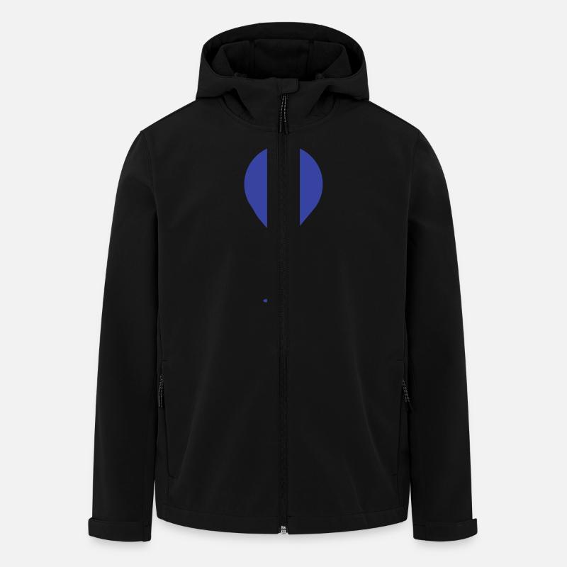 Luftballon - Recycelte Männer Softshell-Jacke von Stanley/Stella - Schwarz