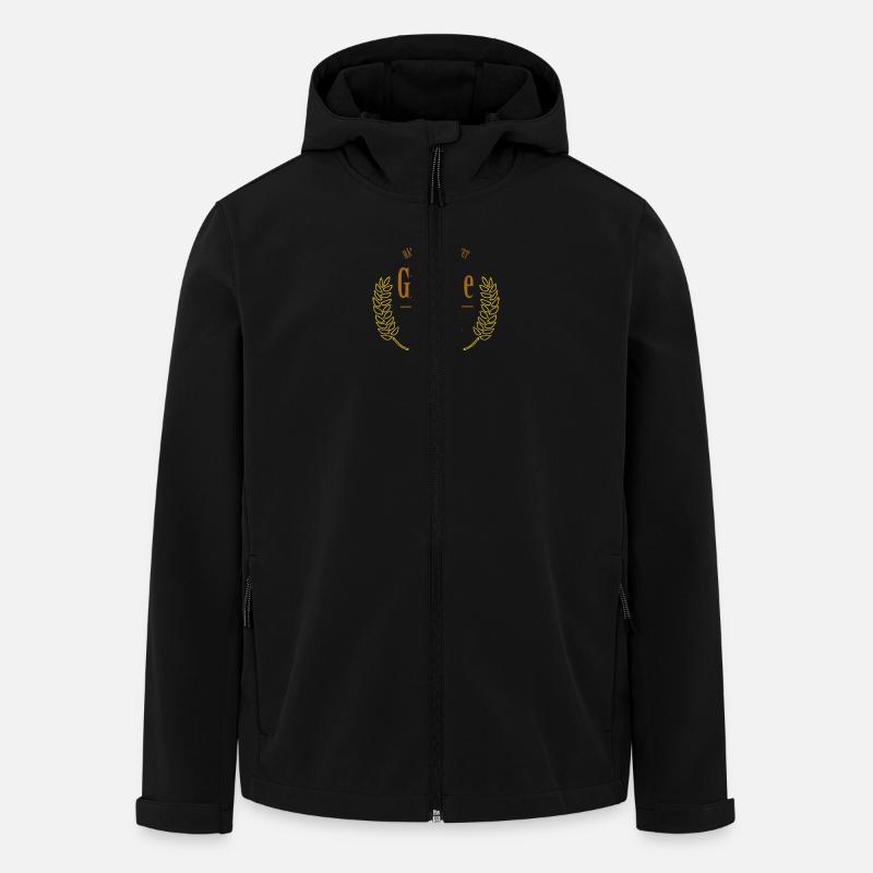 Gislinge Brauerei - Recycelte Männer Softshell-Jacke von Stanley/Stella - Schwarz