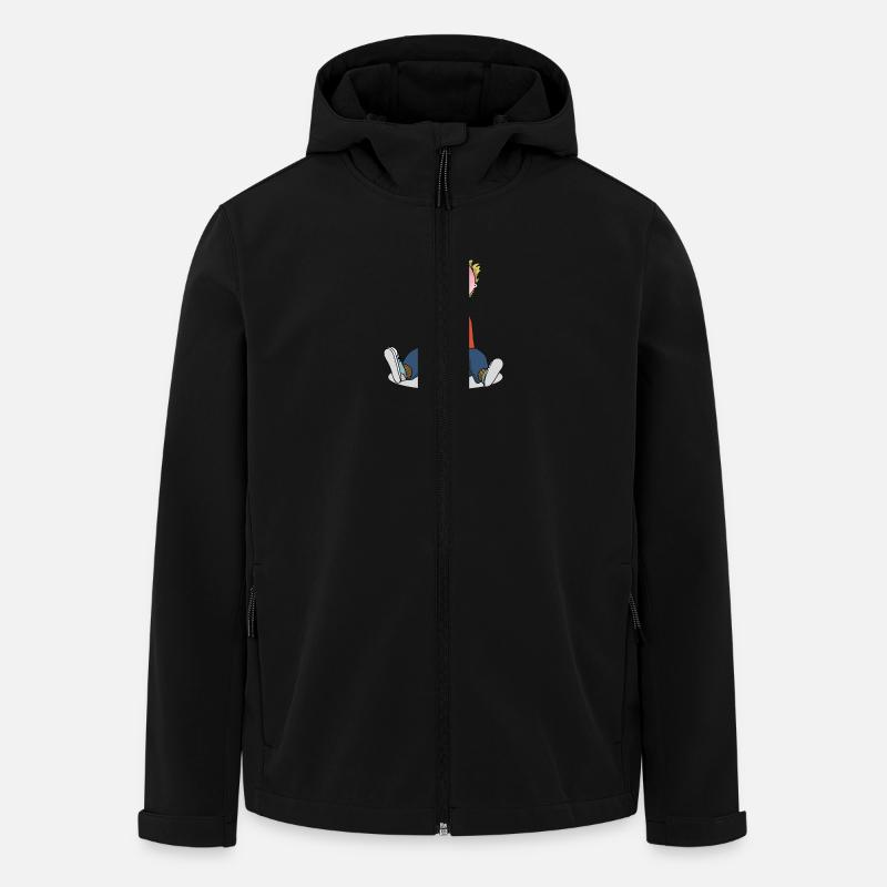 Dein Kind - Recycelte Männer Softshell-Jacke von Stanley/Stella - Schwarz
