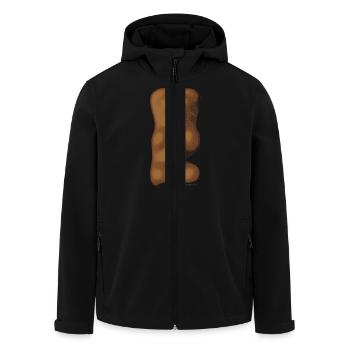 dragographie Pooh - Recycelte Männer Softshell-Jacke von Stanley/Stella - Schwarz - Vorne - AI Model Male 185 light (185cm)