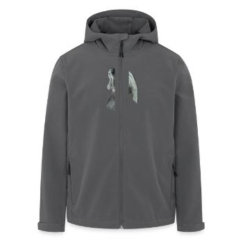 Weeping angel - Recycelte Männer Softshell-Jacke von Stanley/Stella - Schwarz - Vorne - AI Model Male 185 light (185cm)