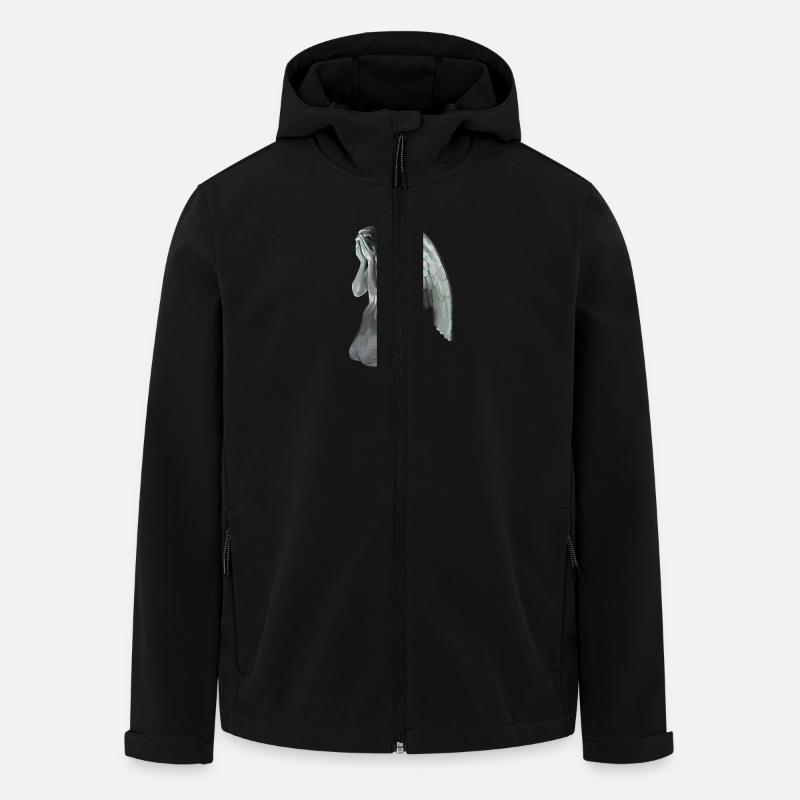 Weeping angel - Recycelte Männer Softshell-Jacke von Stanley/Stella - Schwarz