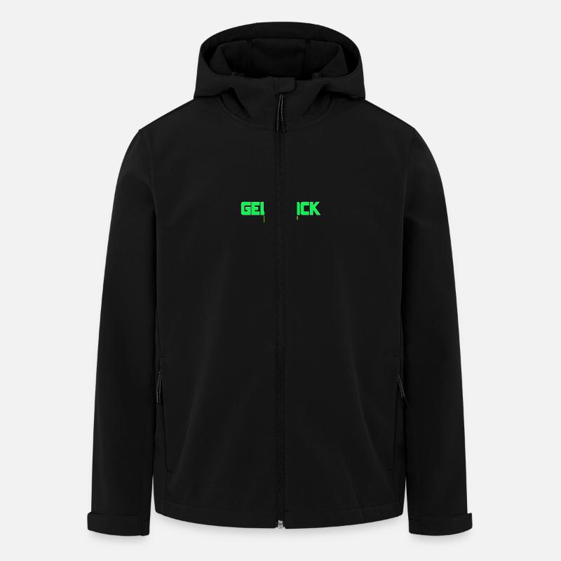 Der Geldsack - Recycelte Männer Softshell-Jacke von Stanley/Stella - Schwarz
