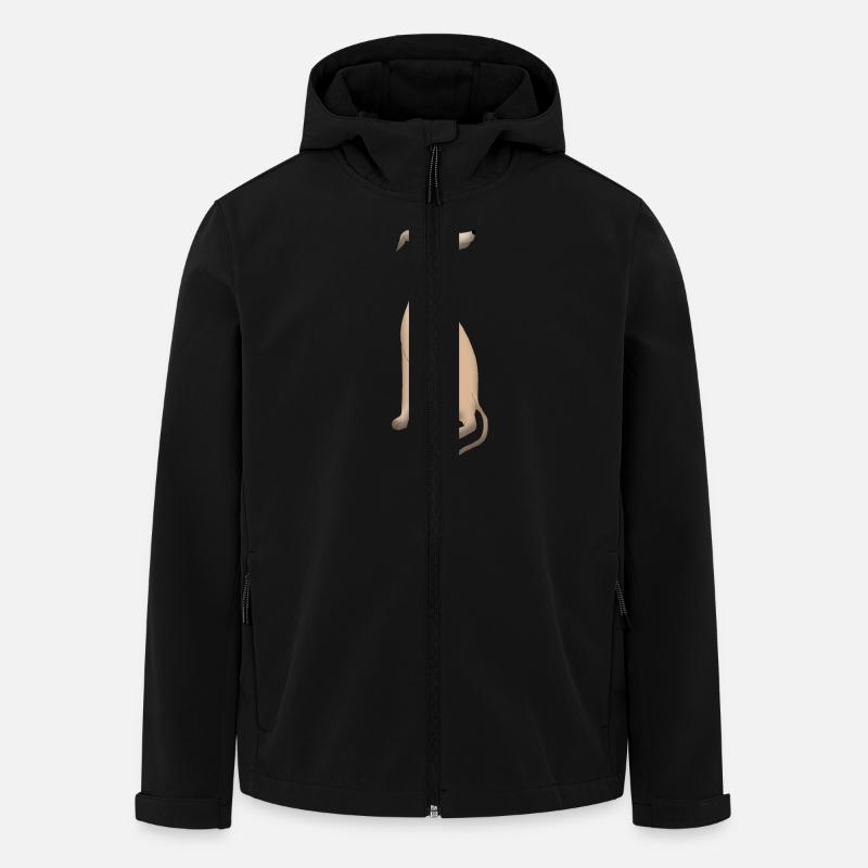 Wippet - Veste softshell homme en polyester recyclé Stanley/Stella - noir