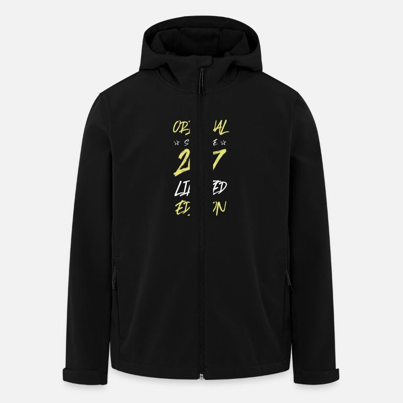 2007 Limited Edition - Men’s Recycled Softshell Jacket by Stanley/Stella - black