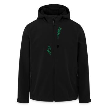Escalade Mama - Veste softshell homme en polyester recyclé Stanley/Stella - noir - Devant - AI Model Male 185 light (185cm)