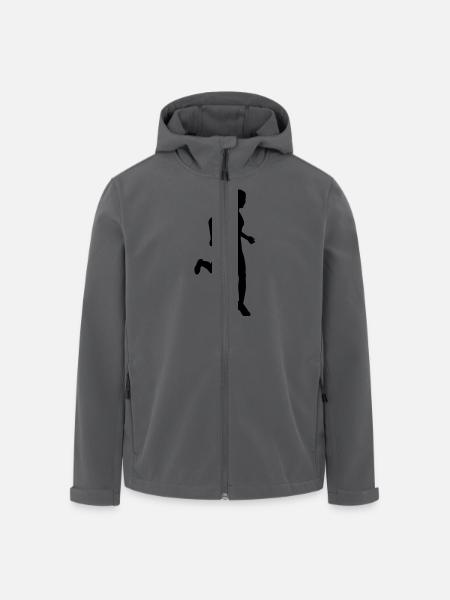 Cross country female eu - Men’s Recycled Softshell Jacket by Stanley/Stella - black