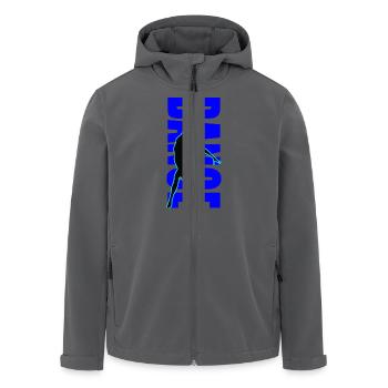 Dance - Dance Lessons - Dance Studio - Dancer - Men’s Recycled Softshell Jacket by Stanley/Stella - black - Front - AI Model Male 185 light (185cm)