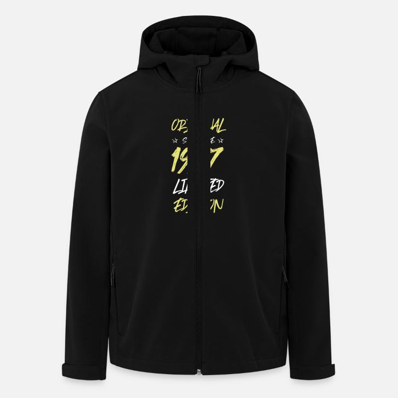 1957 Édition limitée - Veste softshell homme en polyester recyclé Stanley/Stella - noir