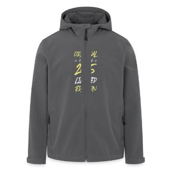 2015 limited edition - Recycelte Männer Softshell-Jacke von Stanley/Stella - Anthrazit - Vorne - AI Model Male 185 light (185cm)
