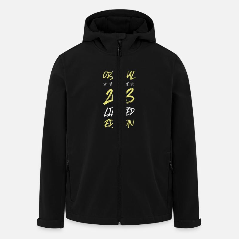 Édition limitée 2023 - Veste softshell homme en polyester recyclé Stanley/Stella - noir