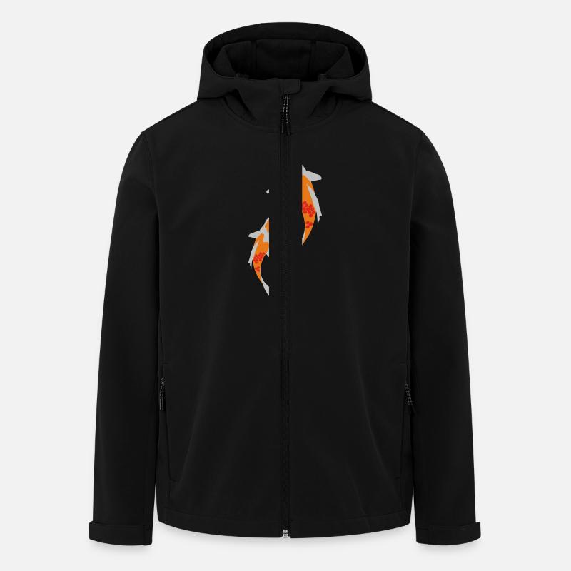 Moth - Men’s Recycled Softshell Jacket by Stanley/Stella - black