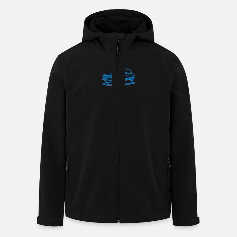 Lada Nova Riva 2105 1500 Signet 2107 - Recycelte Männer Softshell-Jacke von Stanley/Stella - Schwarz