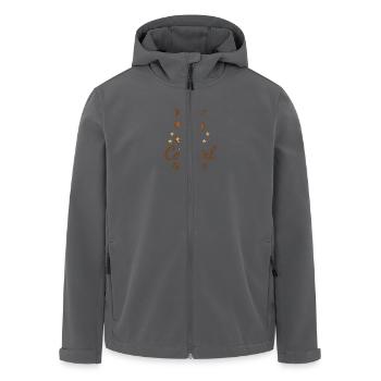 A new cow girl in town - Men’s Recycled Softshell Jacket by Stanley/Stella - black - Front - AI Model Male 185 light (185cm)
